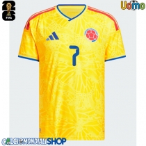 Maglie da calcio Colombia Luis Diaz #7 Prima Maglia Mondiali 2026  Manica Corta
